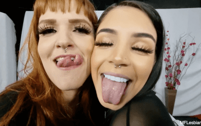First Time Deep Tongue Sucking