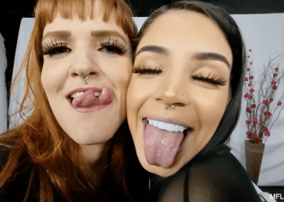 First Time Deep Tongue Sucking